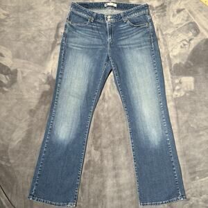 Levi’s 529 Curvy Bootcut Jeans Women’s Size 32 Flap Pockets Cowgirl Y2K